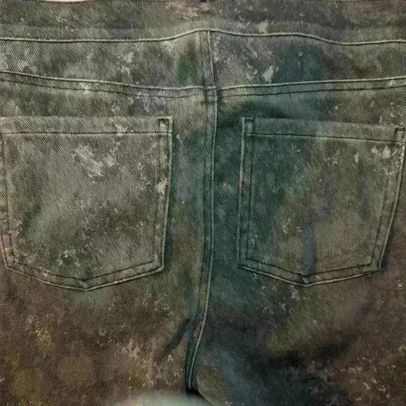 SPANX Women's Gray Marble High Rise Jean-Ish Leggings Size Medium - Picture 5 of 5